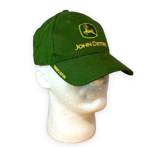 John Deere Owner’s Edition Hat Green Embroidered Unisex Adjustable OSFM - Picture 1 of 8